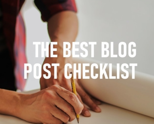 Best Blog Post Checklist